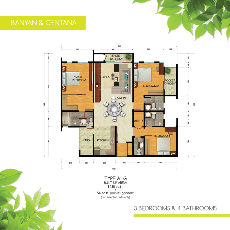 The Green Floor Plan Newpropertylaunch my